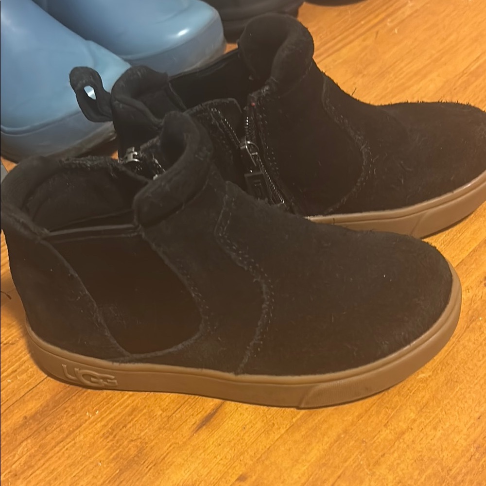UGG Black Boots Suede
